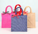 Fancy Jute Bags with Bow