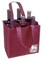 Juteberry Four Wine Bottle Bags