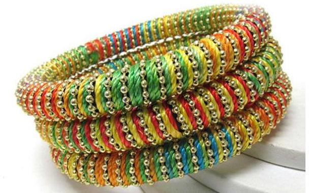 Thread Bangles Set