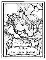 A Bow For Rachel Rabbit Poster
