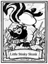 Little Stinky Skunk Poster