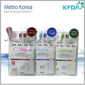 Face Mask 3 Step Mask Kfda Certificated For Anti-wrinkle, Whitening