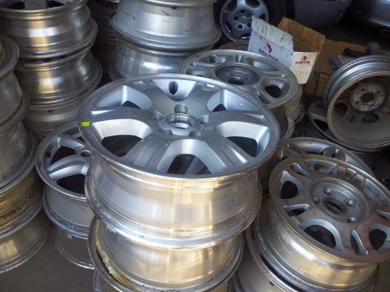Aluminum Wheel Scrap