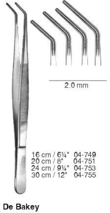 De Bakey Dressing Forceps