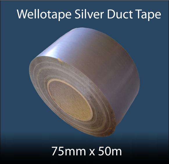 Silver Cloth Duct Vellotape