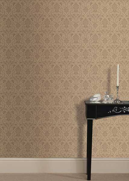 Buy Blooming Wall NonWoven Elegant European Flocking Embossed Textured  Das Wallpaper Wall Mural Wallpaper for Living Room Bedroom 208 In328  Ft57 SqftGoldBlack BlackGold Online at desertcartINDIA