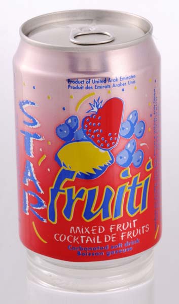 Mixed Fruit Carbonated Soft Drink