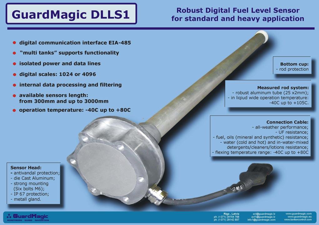 Manufacturer of Fuel Sensors, Latvia by GuardMagic