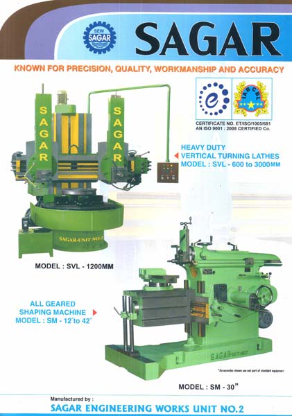 Sagar Shaping Machines