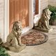 Lions at Guard Sculpture Pair