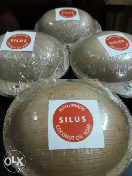 SILUS handmade soap, for BATH, Color : WHITE