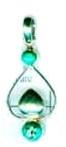 Turquoise Silver Pendant S2fp-011