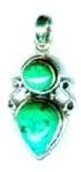 Turquoise Silver Pendant S2fp-018