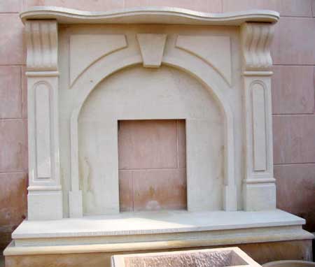 MFP-01 Marble Fireplace