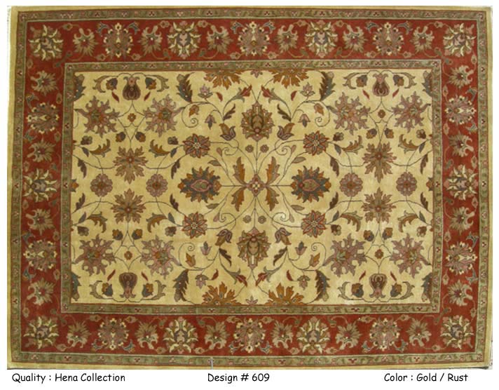 HEENA Hand Knotted 6/40 Carpets