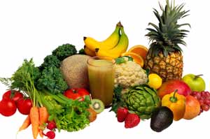 fresh fruits, fresh vegetables
