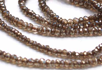 Brown Topaz Beads