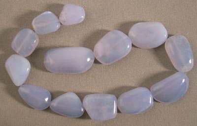 Chalcedony Nugget Beads