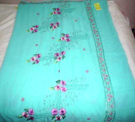 Embroidered Sarees ES-012