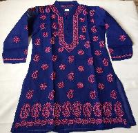 hand embroidered kids ethnic wear