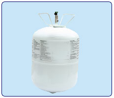 Helium gas cylinders