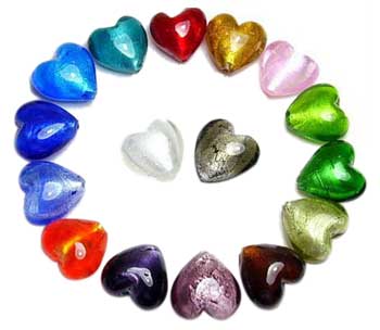Heart Shaped Beads