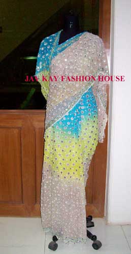 Georgette Saree (JK-010)