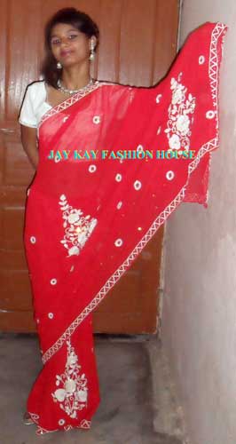 Georgette Saree (JK-1010)