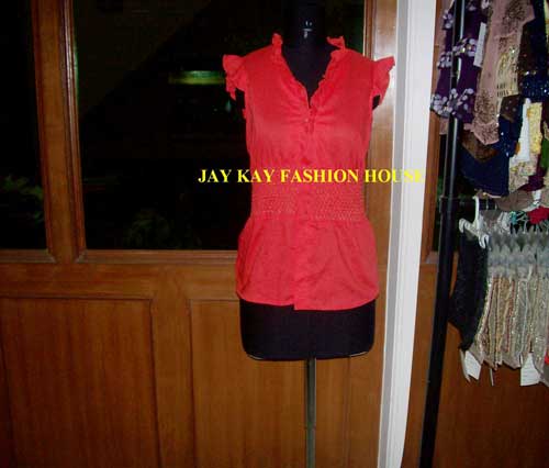 Cotton Woven Top : JK-106