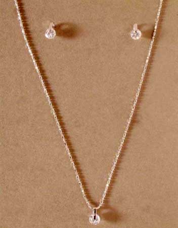 Silver Necklace Set SN-01