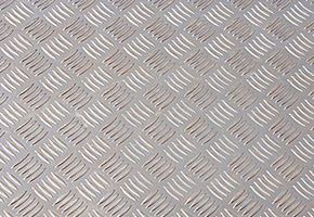 Aluminum chequered plate, Width : 500~1900 mm