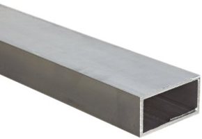Aluminum Rectangle Pipe, Feature : Well finished, Light weight