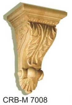Wooden Carving Bracket (CRB-M7008)