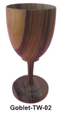 Wooden Wine Glass (Globlet TW - 02)