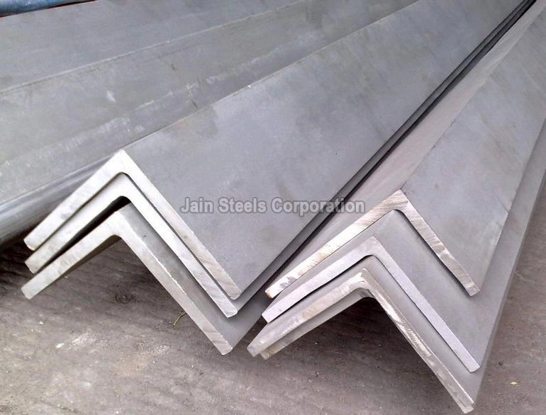 Polished Stainless Steel Angles, for Construction, Marine Applications, Length : 1-1000mm