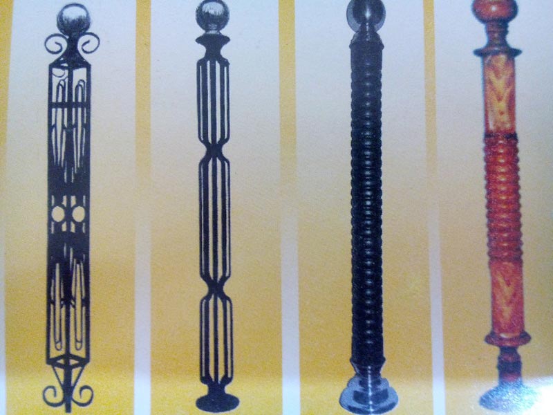 Metal Railing Pillars
