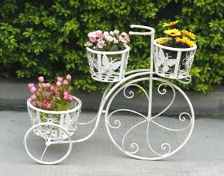 Decorative Cycle with 3 Baskets