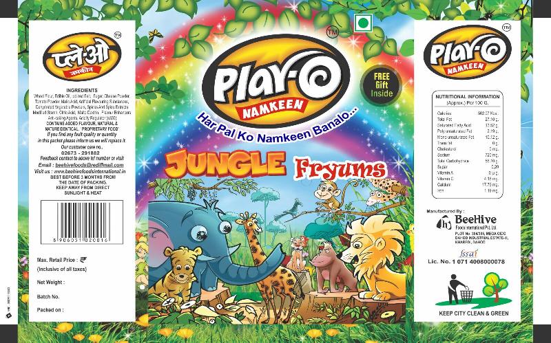 Play-O Jungle Fryums Namkeen