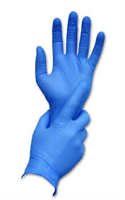 Double Gloving Nitrile Glove Blue