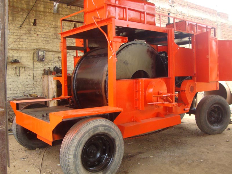 Mini Mobile Hot Mix Plant without Bucket
