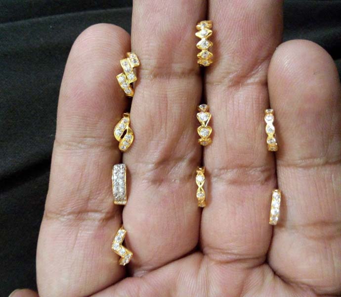 Sania Mirza Style Gold Nose Rings Manufacturer in Rohini Delhi India by Verma Traders ID 1082115
