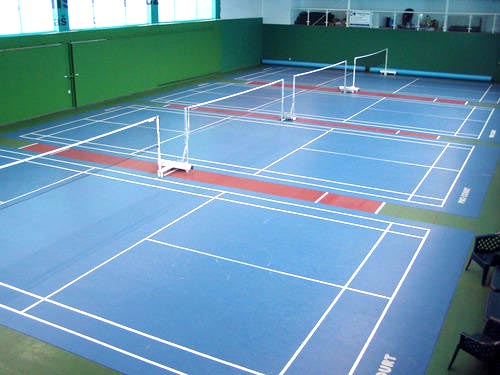 Badminton Court Installation