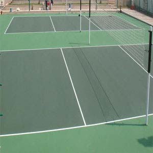 Badminton Court Synthetic Flooring Surface Installation Services