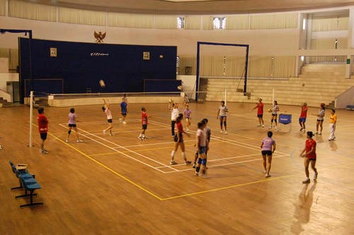Volleyball Court Installation
