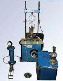 Electric Triaxial Shear Test Apparatus, for Industrial, Color : Metallic, Silver
