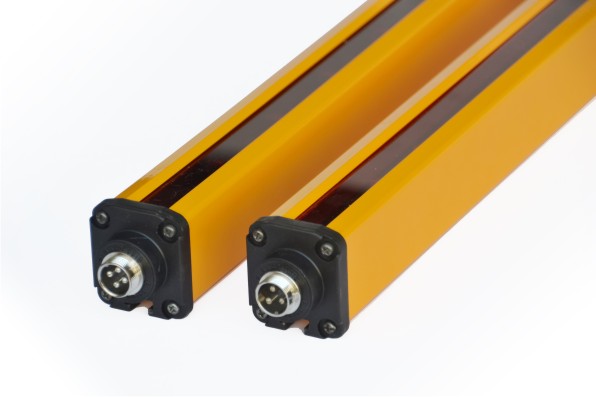 Electric LED Safety Light Curtains, for Industrial, Color : Yellow