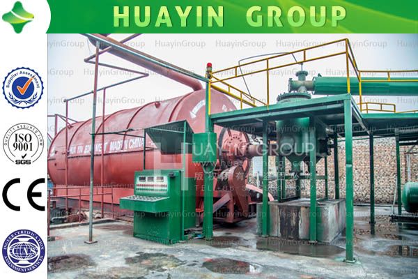 High Capacity Tyre Pyrolysis Machine With High Oil Yield