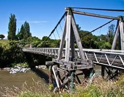 Road Suspension Bridge