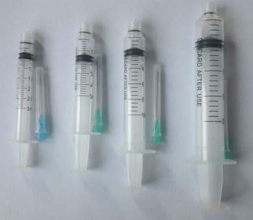 Safety Syringe With Needle