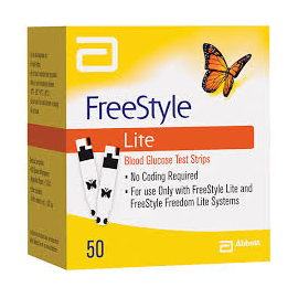 Freestyle Lite Test Strips - 50 Ct